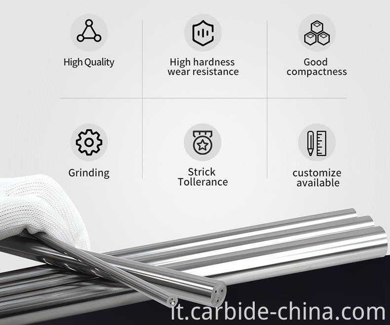 carbide rod.